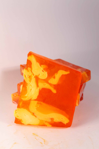 jabón artesanal de mandarina de Sabó de Barcelona
