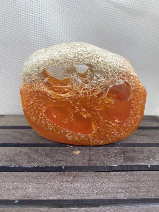 Jabón exfoliante de Naranja de Sabó de Barcelona