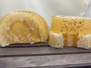 Jabón exfoliante de Argán de Sabó de Barcelona